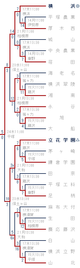 2014年夏-横浜・立花学園ブロック